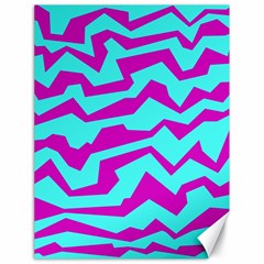 Polynoise Shock New Wave Canvas 18  X 24   by jumpercat