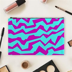 Polynoise Shock New Wave Cosmetic Bag (large)  by jumpercat