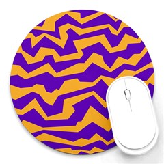 Polynoise Pumpkin Round Mousepads