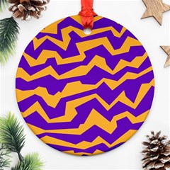 Polynoise Pumpkin Ornament (round) by jumpercat