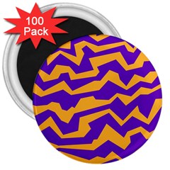 Polynoise Pumpkin 3  Magnets (100 pack)