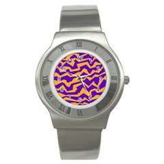 Polynoise Pumpkin Stainless Steel Watch