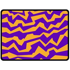 Polynoise Pumpkin Fleece Blanket (Large) 