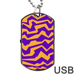 Polynoise Pumpkin Dog Tag USB Flash (Two Sides)