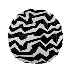 Polynoise Origami Standard 15  Premium Round Cushions by jumpercat