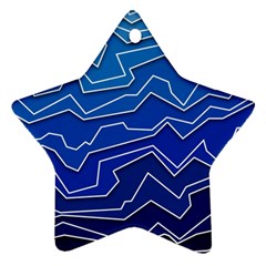 Polynoise Deep Layer Ornament (star) by jumpercat