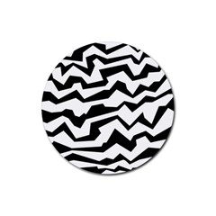 Polynoise Bw Rubber Coaster (Round) 