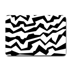 Polynoise Bw Small Doormat  by jumpercat