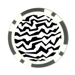 Polynoise Bw Poker Chip Card Guard by jumpercat