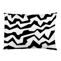 Polynoise Bw Pillow Case by jumpercat