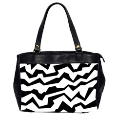 Polynoise Bw Office Handbags (2 Sides) 