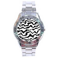 Polynoise Bw Stainless Steel Analogue Watch by jumpercat