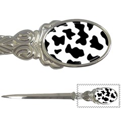 Animal Print Black And White Black Letter Openers by BangZart