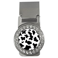 Animal Print Black And White Black Money Clips (cz)  by BangZart