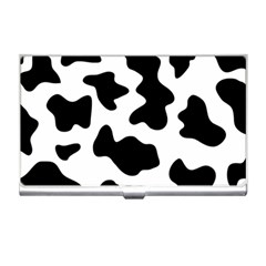 Animal Print Black And White Black Business Card Holders by BangZart