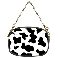 Animal Print Black And White Black Chain Purses (two Sides)  by BangZart