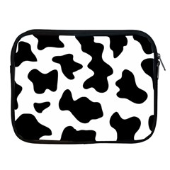 Animal Print Black And White Black Apple Ipad 2/3/4 Zipper Cases by BangZart