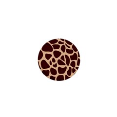 Animal Print Girraf Patterns 1  Mini Magnets by BangZart