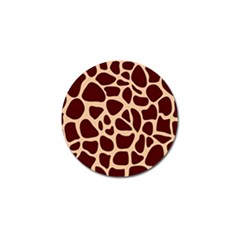 Animal Print Girraf Patterns Golf Ball Marker by BangZart