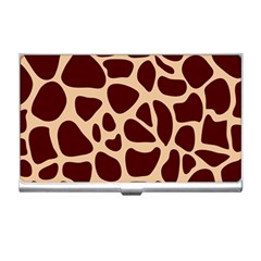 Animal Print Girraf Patterns Business Card Holders by BangZart