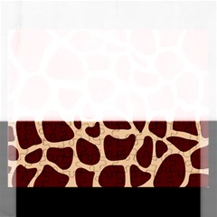 Animal Print Girraf Patterns Rectangular Jigsaw Puzzl by BangZart