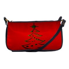 Christmas Shoulder Clutch Bags by BangZart