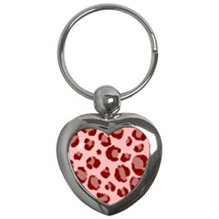 Seamless Tile Background Abstract Key Chains (heart)  by BangZart