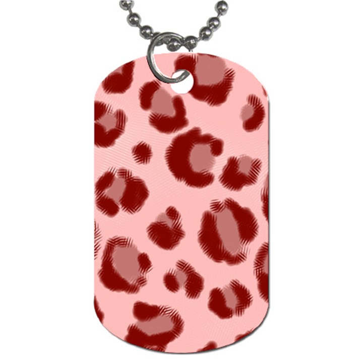 Seamless Tile Background Abstract Dog Tag (Two Sides)