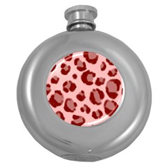 Seamless Tile Background Abstract Round Hip Flask (5 Oz) by BangZart