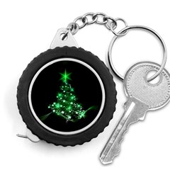 Christmas Tree Background Measuring Tape by BangZart