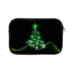 Christmas Tree Background Apple Ipad Mini Zipper Cases by BangZart