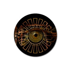 Eye Technology Magnet 3  (round) by BangZart