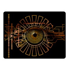 Eye Technology Double Sided Fleece Blanket (small)  by BangZart