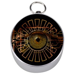 Eye Technology Silver Compasses by BangZart