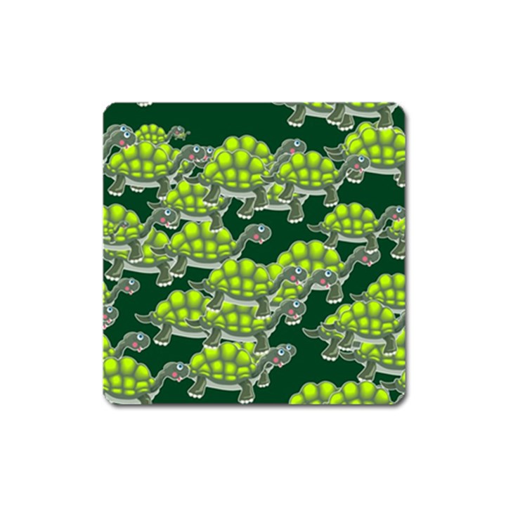 Seamless Tile Background Abstract Square Magnet