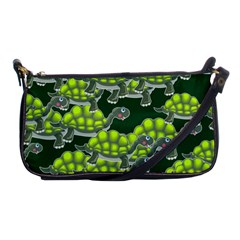 Seamless Tile Background Abstract Shoulder Clutch Bags by BangZart