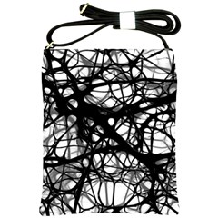 Neurons Brain Cells Brain Structure Shoulder Sling Bags by BangZart