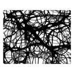 Neurons Brain Cells Brain Structure Double Sided Flano Blanket (Large)  80 x60  Blanket Front