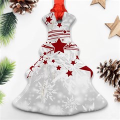 Christmas Star Snowflake Christmas Tree Ornament (two Sides) by BangZart