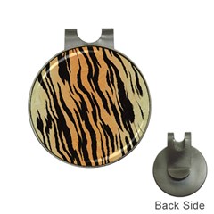 Animal Tiger Seamless Pattern Texture Background Hat Clips With Golf Markers by BangZart