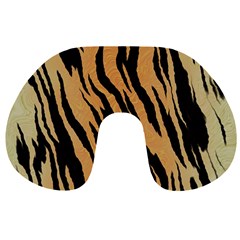 Animal Tiger Seamless Pattern Texture Background Travel Neck Pillows by BangZart