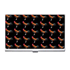 Background Pattern Chicken Fowl Business Card Holders by BangZart