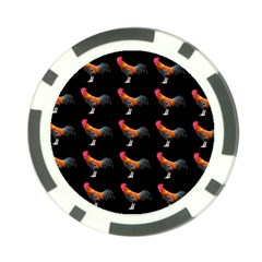 Background Pattern Chicken Fowl Poker Chip Card Guard by BangZart