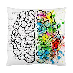 Brain Mind Psychology Idea Hearts Standard Cushion Case (one Side) by BangZart