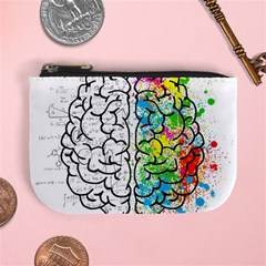 Brain Mind Psychology Idea Hearts Mini Coin Purses by BangZart