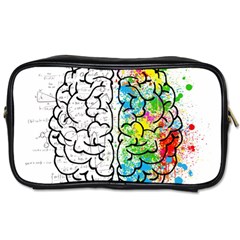 Brain Mind Psychology Idea Hearts Toiletries Bags 2-side by BangZart