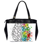 Brain Mind Psychology Idea Hearts Office Handbags (2 Sides)  Back