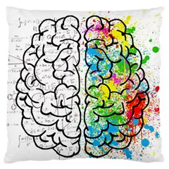 Brain Mind Psychology Idea Hearts Standard Flano Cushion Case (one Side) by BangZart