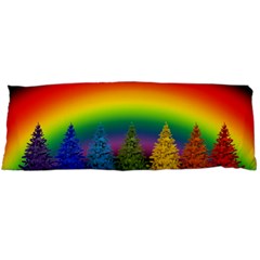 Christmas Colorful Rainbow Colors Body Pillow Case (dakimakura) by BangZart