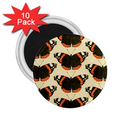 Butterfly Butterflies Insects 2 25  Magnets (10 Pack)  by BangZart